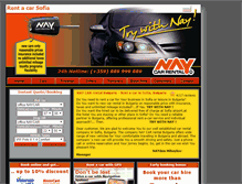 Tablet Screenshot of naycar.com